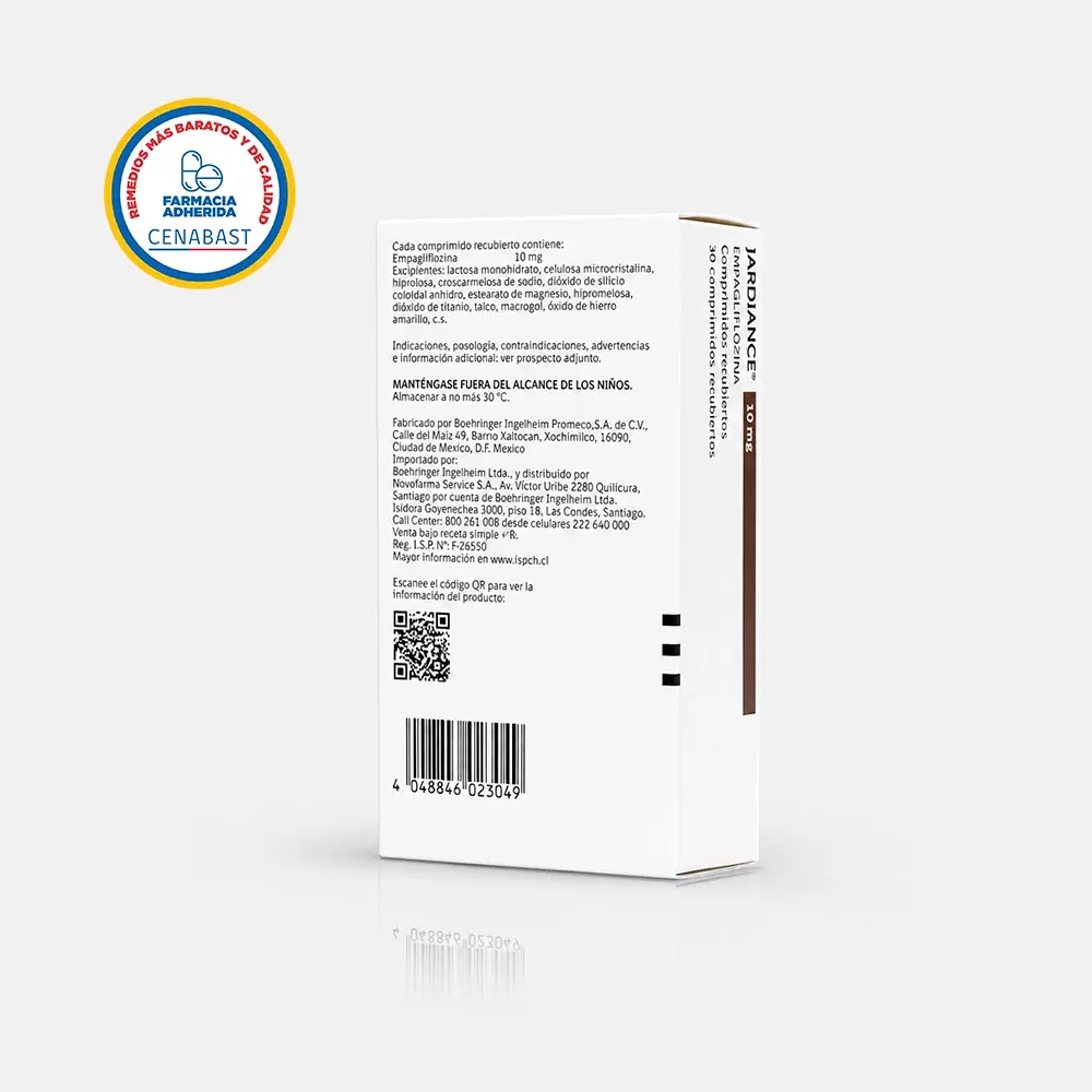 Jardiance 10mg 30 Comp.Rec. – vista 2