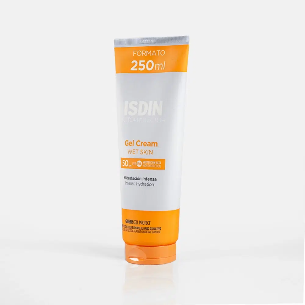 Isdin Bloqueador Fotoprotector Gel Cream Wet Skin Spf50+ 250ml – vista 1
