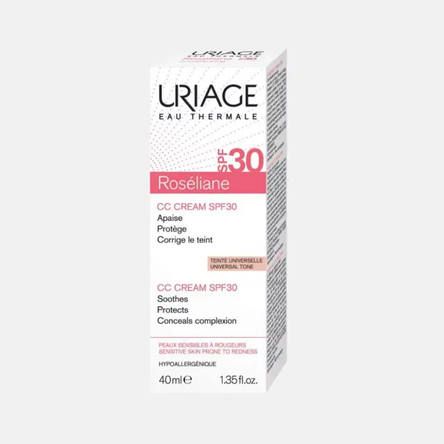 Uriage Bloqueador Roseliane CC Crema Spf30 40ml