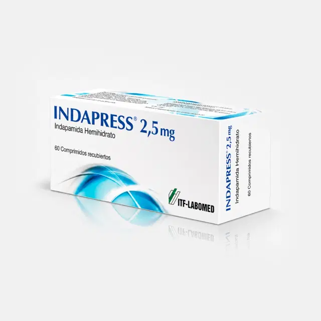 Indapress 2,5mg 60 Comp.Rec.