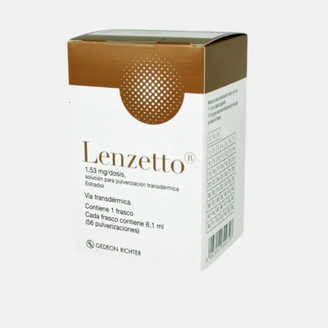 Lenzetto Estradiol 1,53 mg 56 dosis de solución pulverisada transdermica