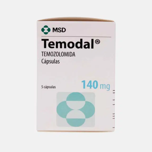 Temodal 140mg 5 Cap.