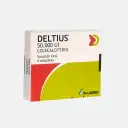 Deltius Colecalciferol 50.000 UI Solución Oral 1 mL 4 Ampollas – vista 1