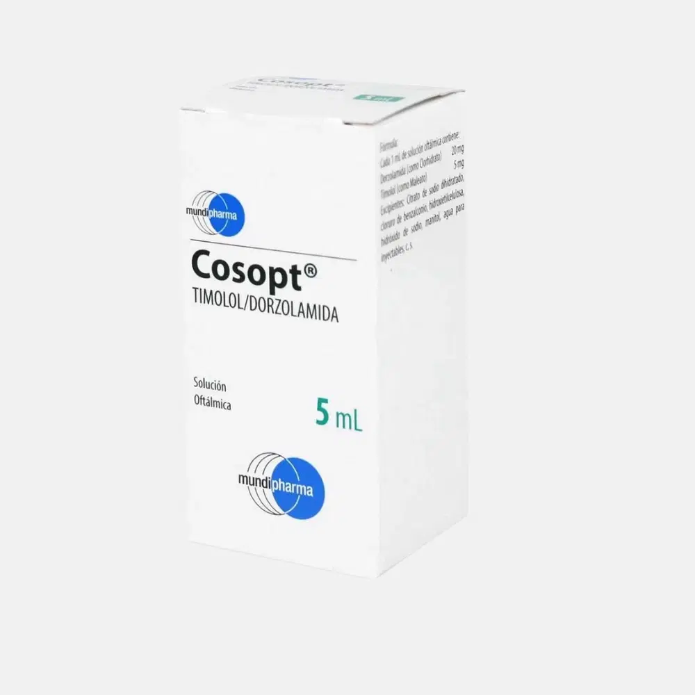 Cosopt 5mg/20mg 5ml Gts.Of.