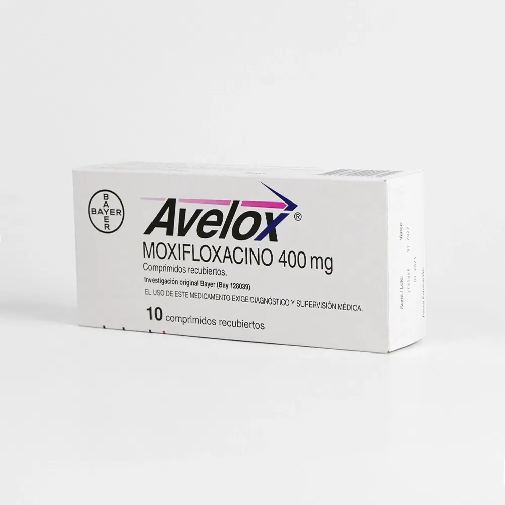 Avelox 400mg 10 Comp.Rec. – vista 1