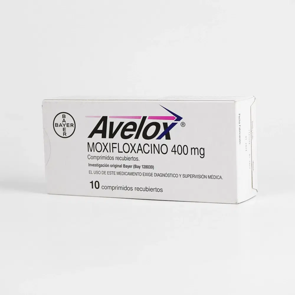 Avelox 400mg 10 Comp.Rec. – vista 2