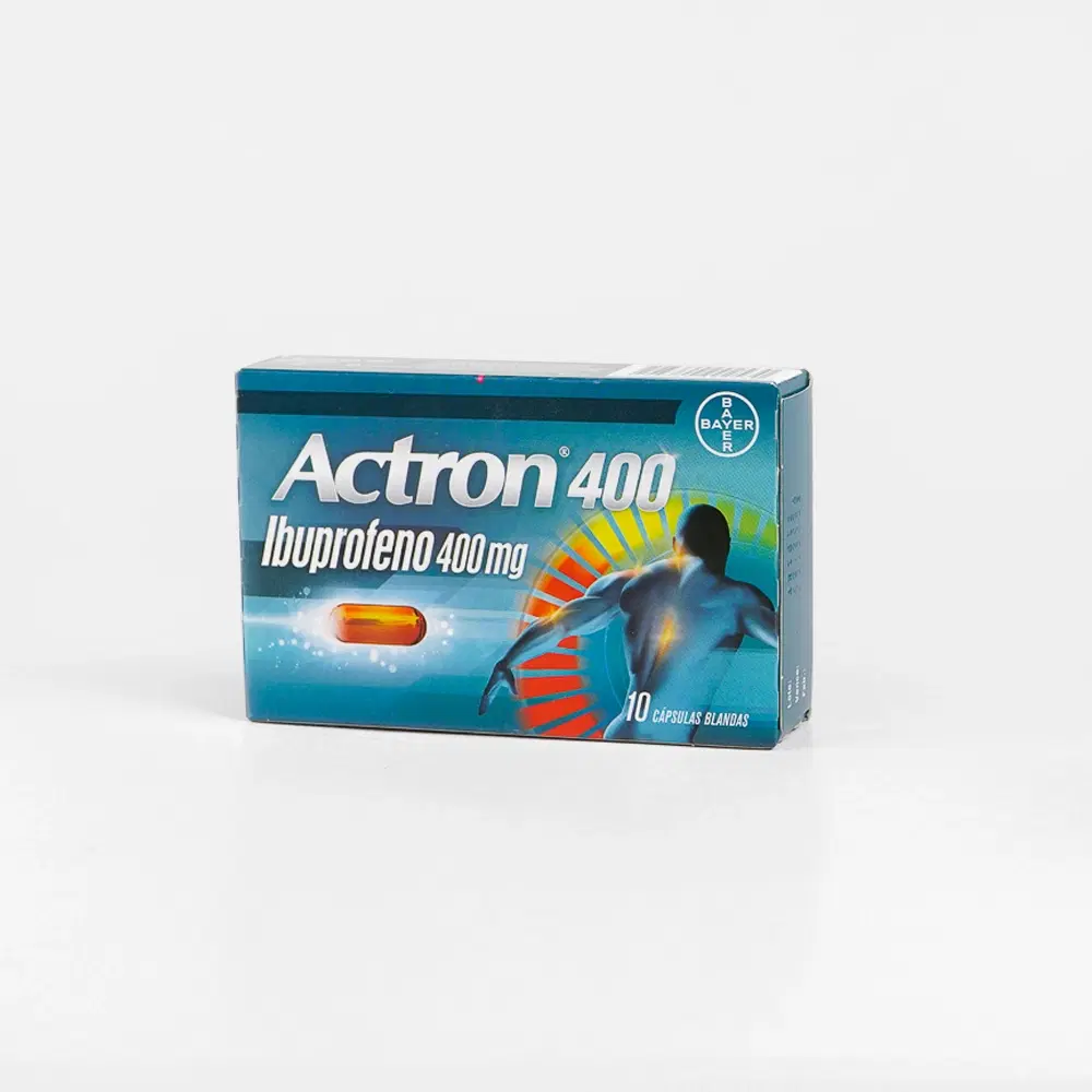 Actron 400mg 10 Cap.Bl. – vista 1