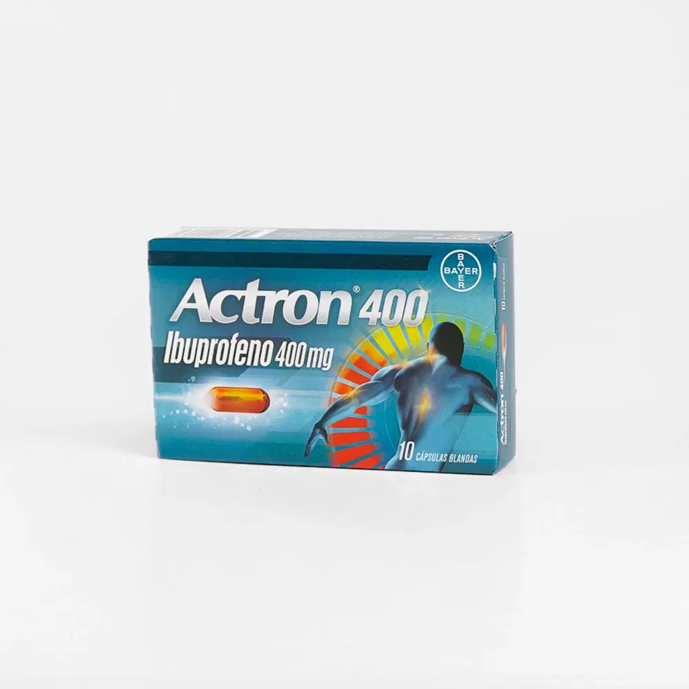 Actron 400mg 10 Cap.Bl. – vista 2