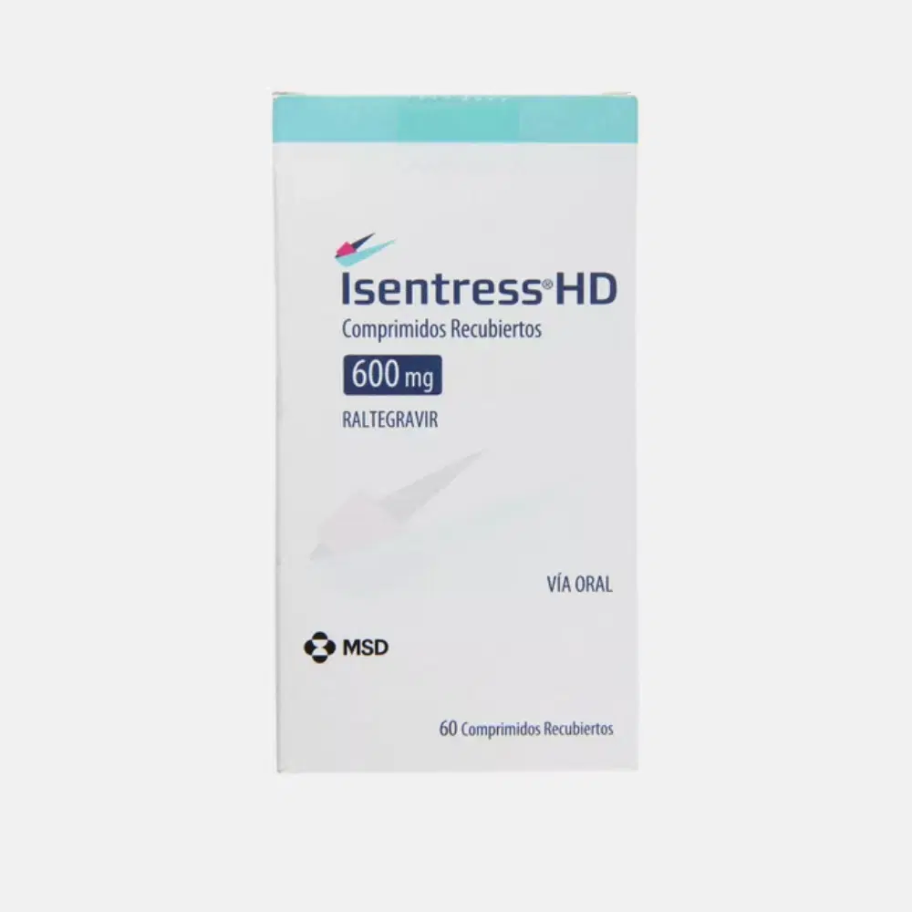 Isentress HD 600mg 60 Comp.Rec.