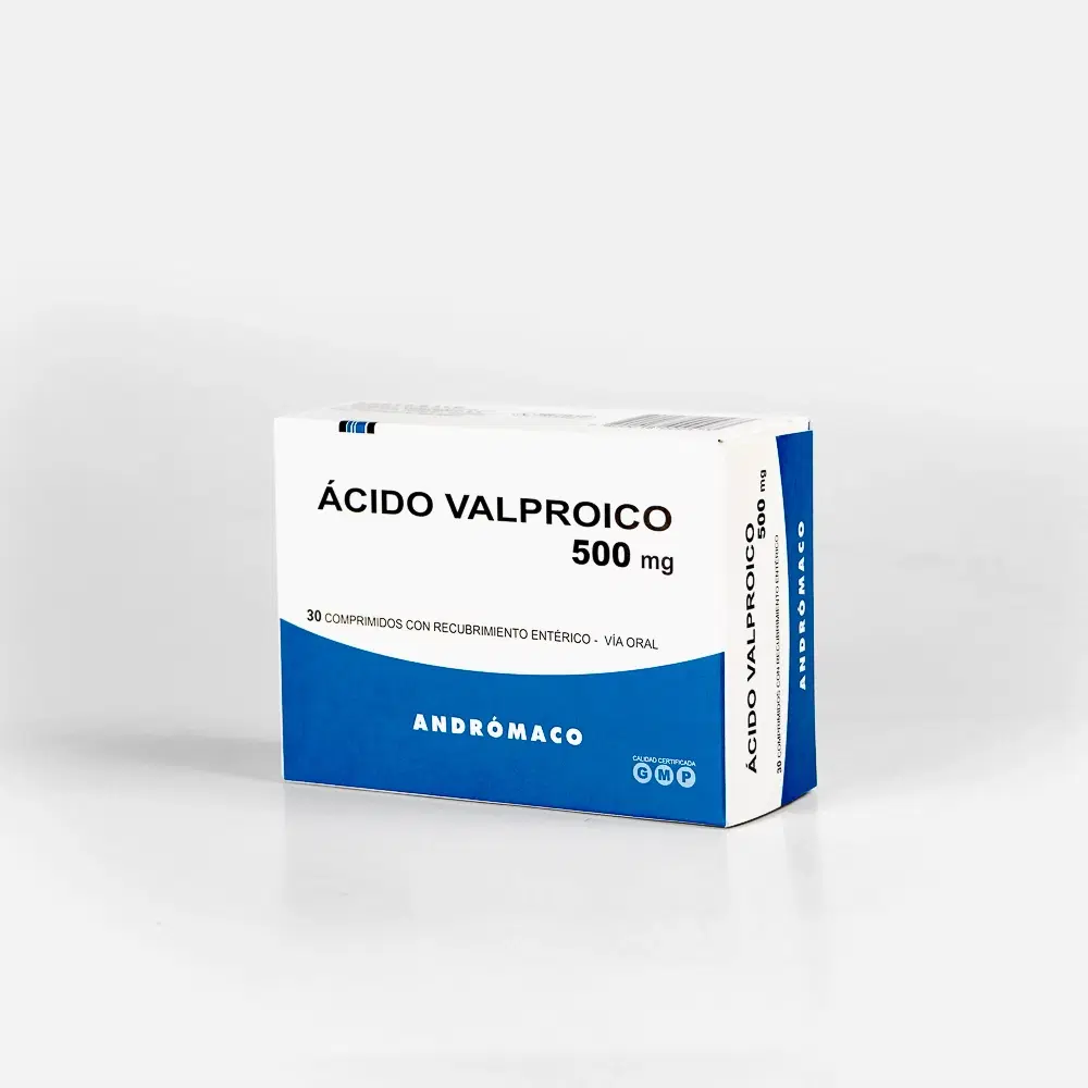 Ácido Valproico 500mg 30 Comp. – vista 2
