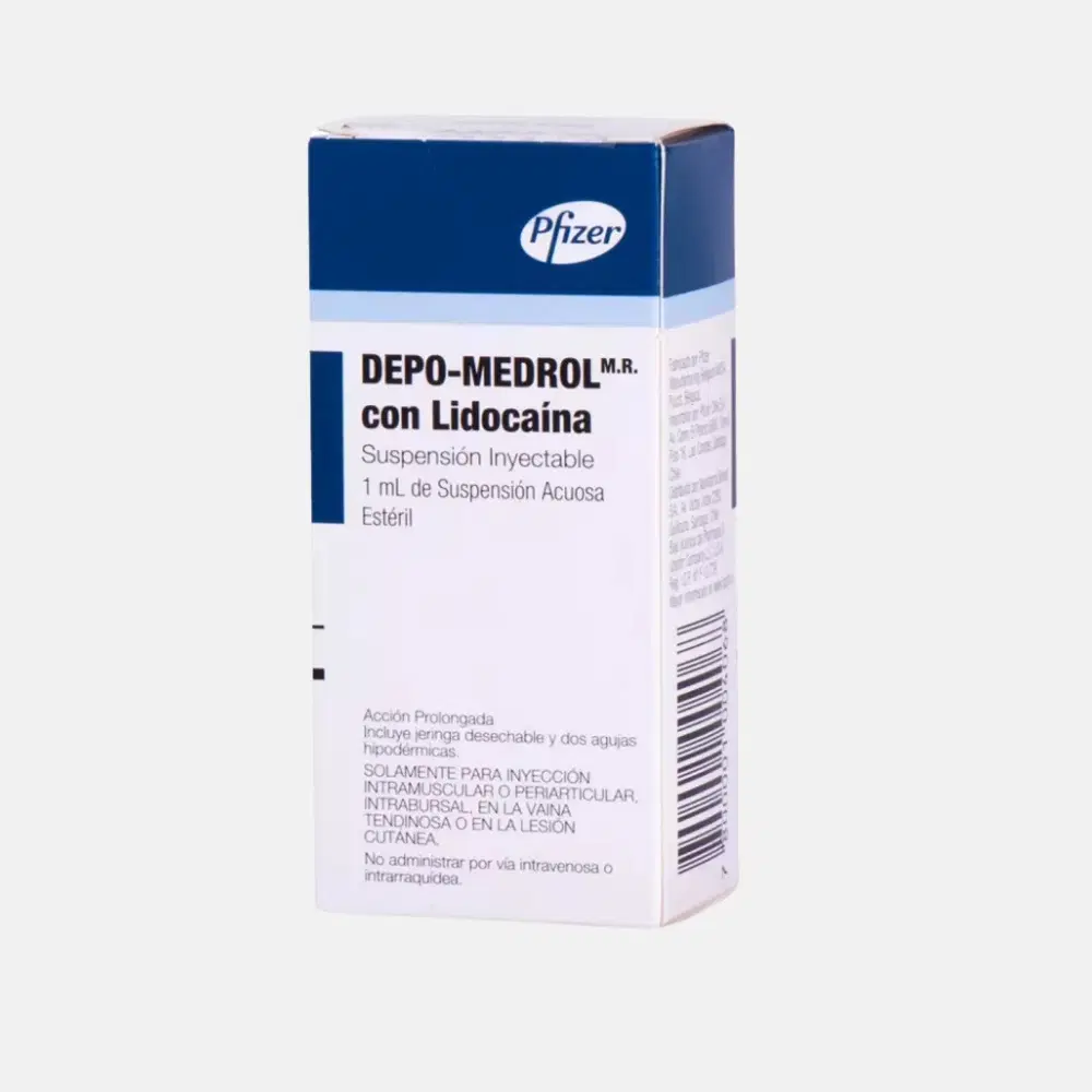 Depo Medrol con Lidocaina 1 Fa.