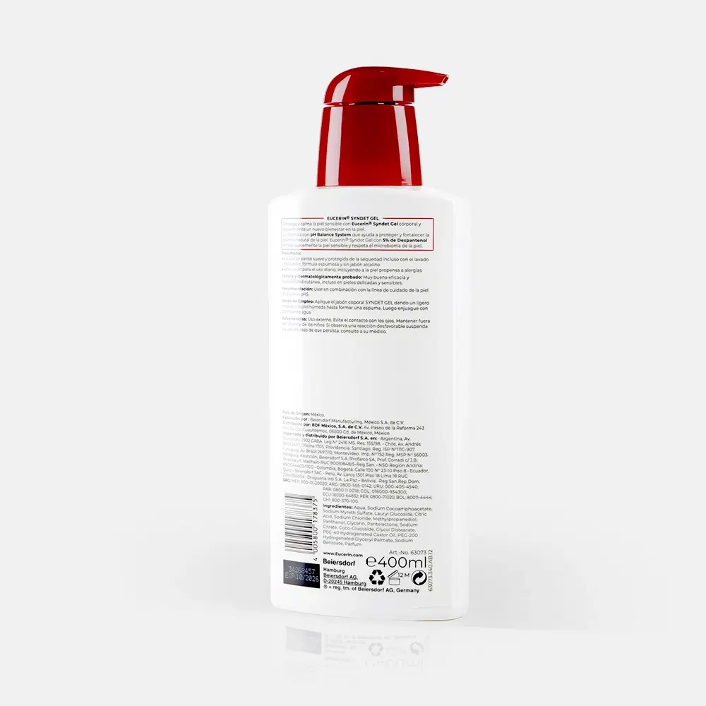 Eucerin pH5 Syndet Gel 400ml – vista 2