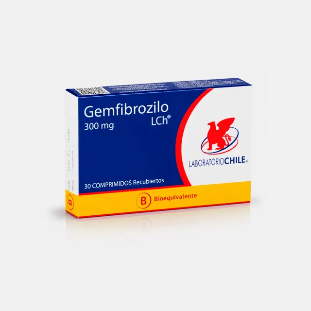 Gemfibrozilo 300mg 30 Comp.Rec.