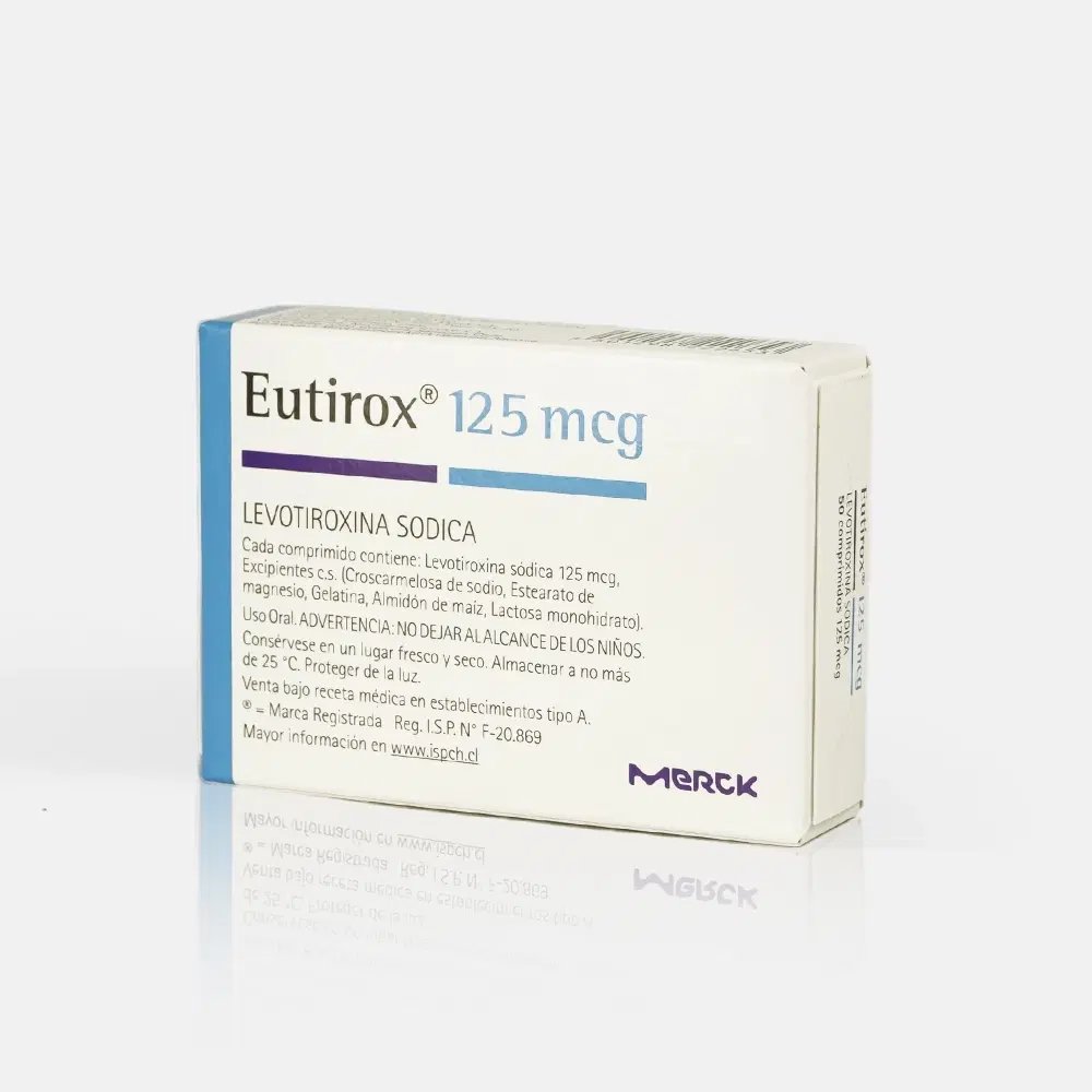 Eutirox 125mcg 50 Comp. – vista 2