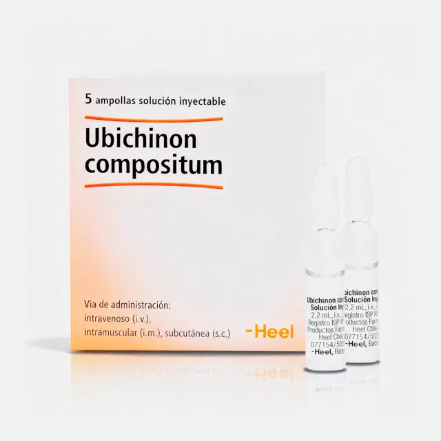 Ubichinon Compositum 5 ampollas de Solución Inyectable