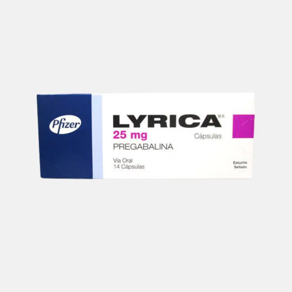 Lyrica 25mg 14 Cap.