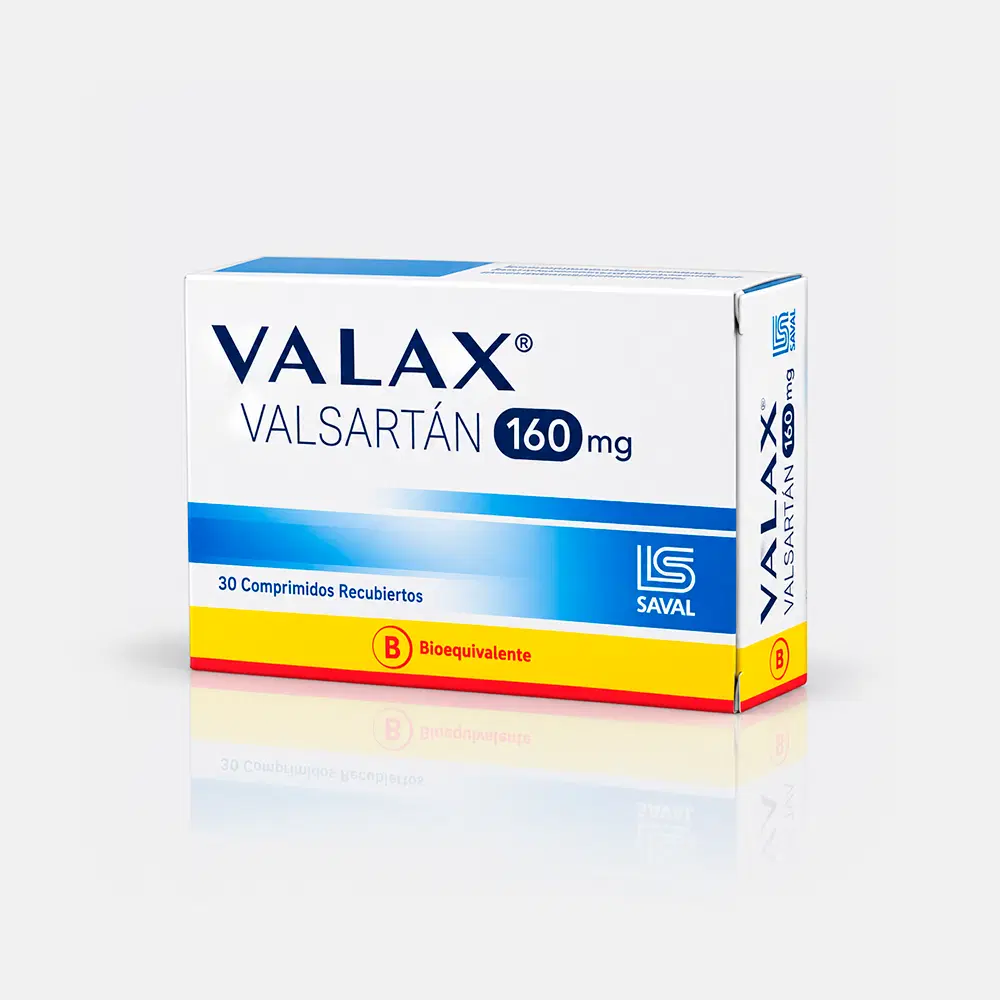 Valax 160mg 30 Comp.Rec. – vista 1