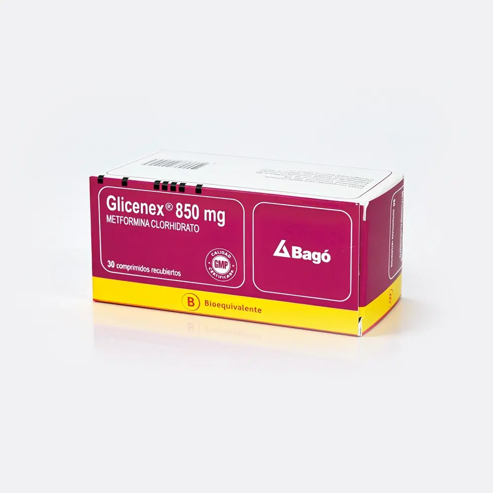 Glicenex 850mg 30 Comp.Rec.