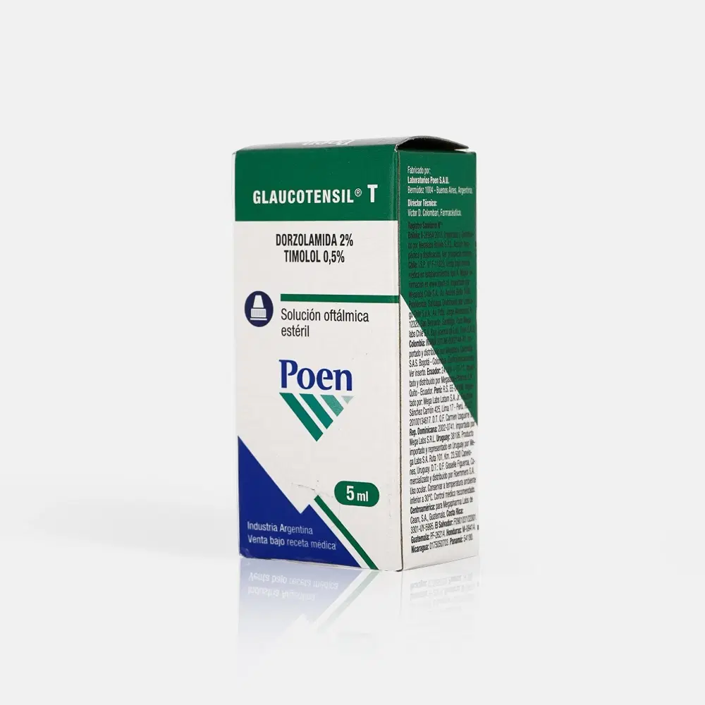 Glaucotensil T 2%/0,5% 5ml Gel Oft. – vista 1
