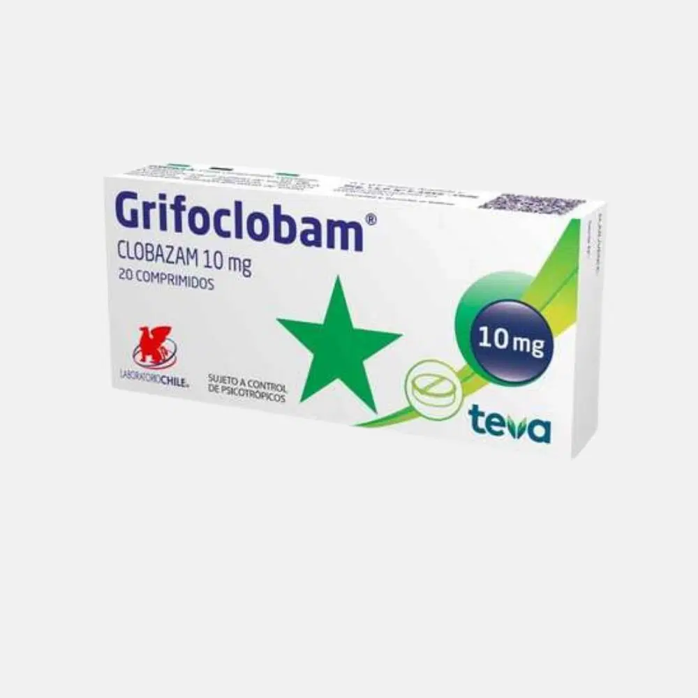 Grifoclobam 10mg 20 Comp.