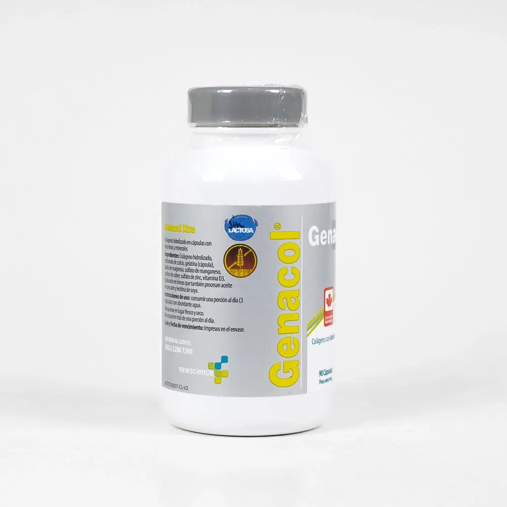 Genacol Xtra  Colágeno con AminoLock, Calcio y vitamina D  90 cápsulas – vista 2