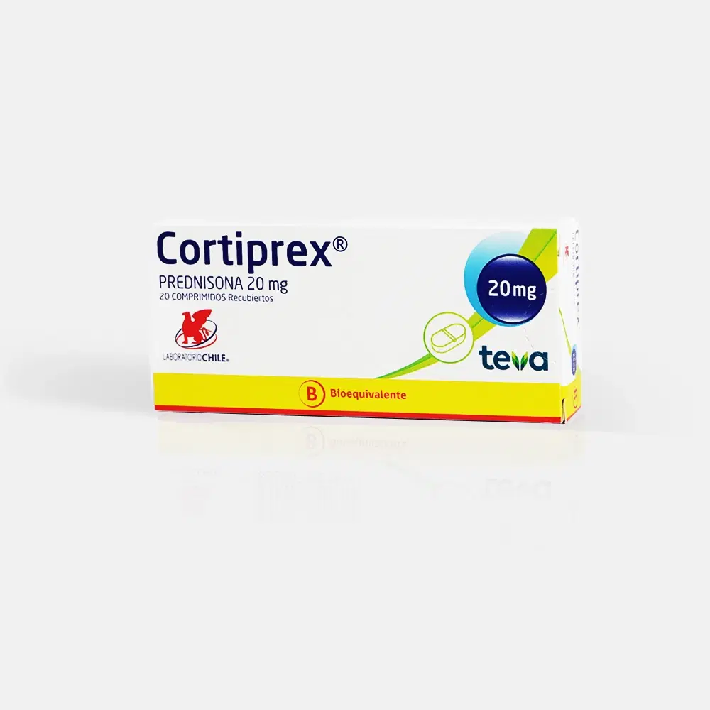 Cortiprex 20mg 20 Comp.Rec. – vista 2