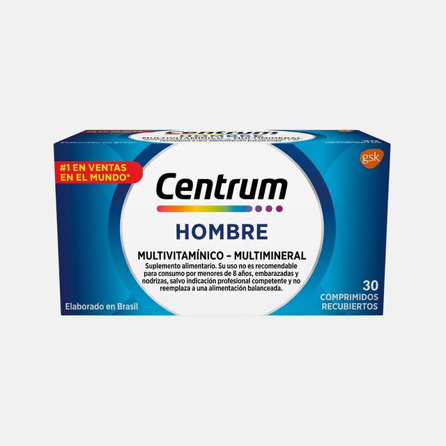 Centrum Hombre Multivitamínico y multimineral  30 comprimidos
