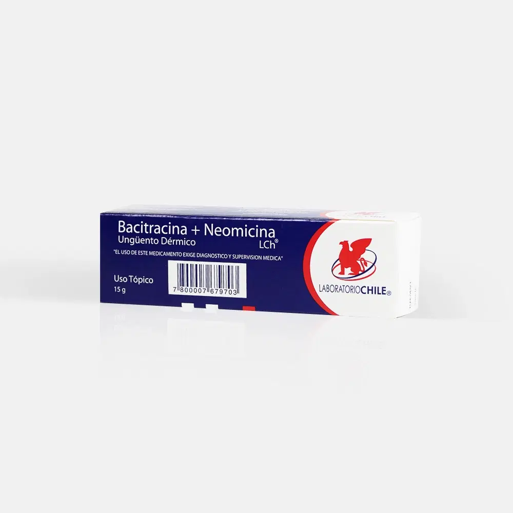 Bacitracina/Neomicina 500ui/5mg 15g Ung. – vista 2