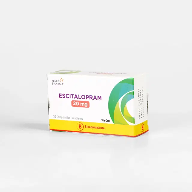 Escitalopram 20mg 30 Comp.