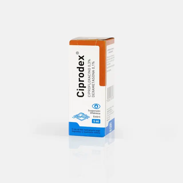 Ciprodex 0,3%/0,1% 5ml Sol.Oft.