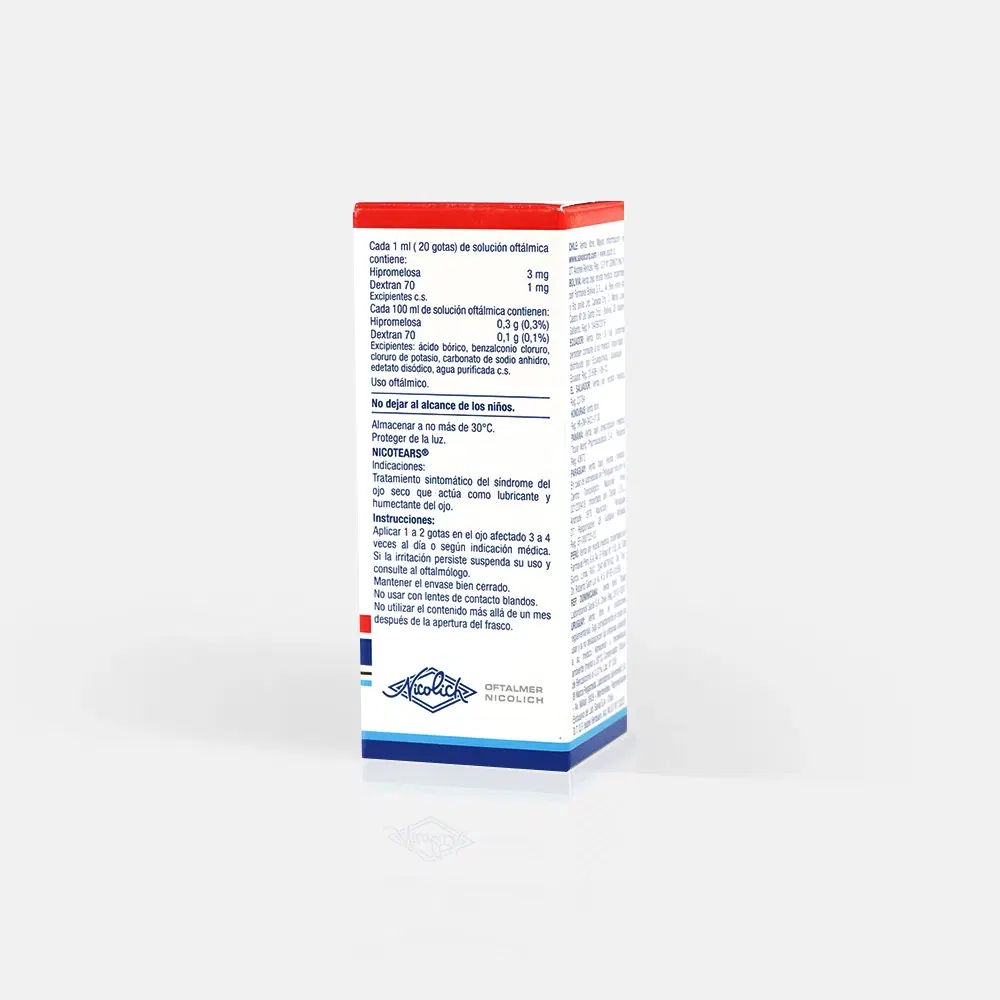 Nicotears 0,1%/0,3% 20ml Sol.Oft. – vista 2