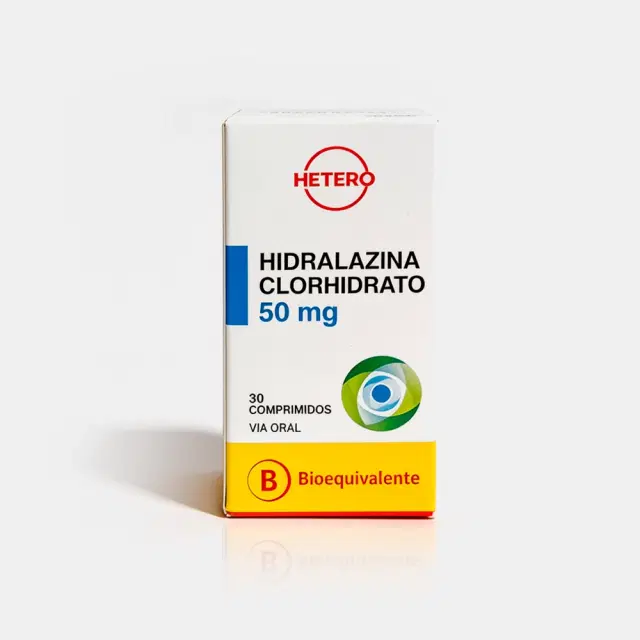Hidralazina 50 mg x 30 Comprimidos - Seven Pharma