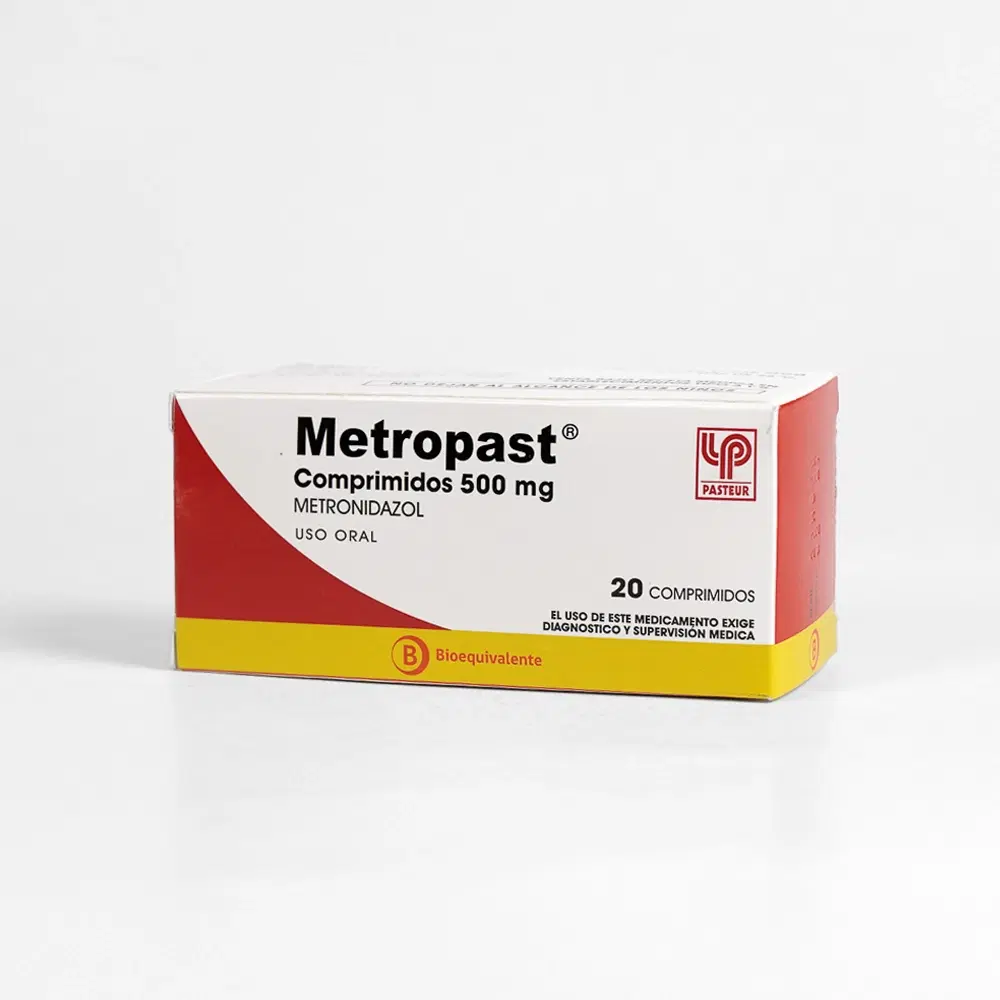 Metropast 500mg 20 Comp. – vista 1