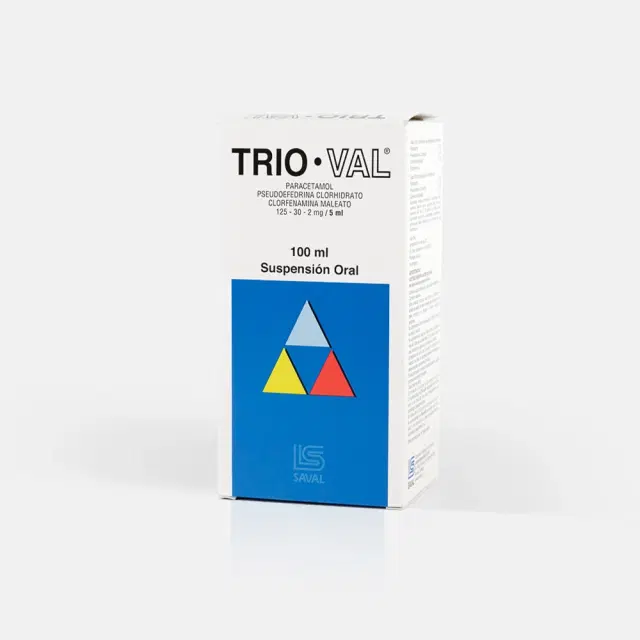 Trio Val 100ml Sol. Oral