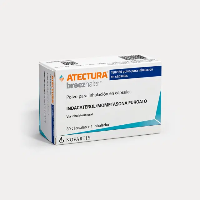 ATECTURA 150/160 MCG X 30 CÁP
