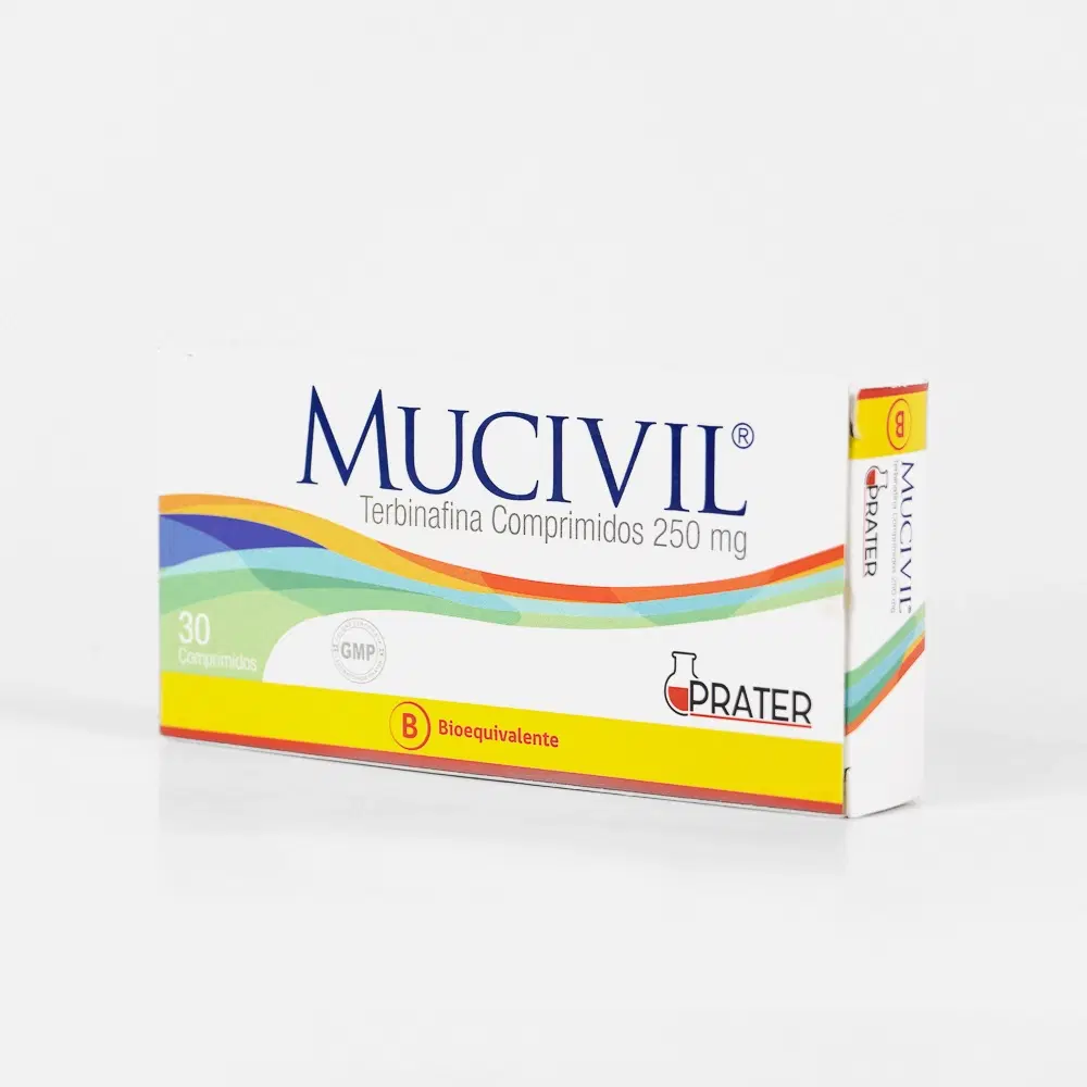 Mucivil 250mg 30 Comp. – vista 1