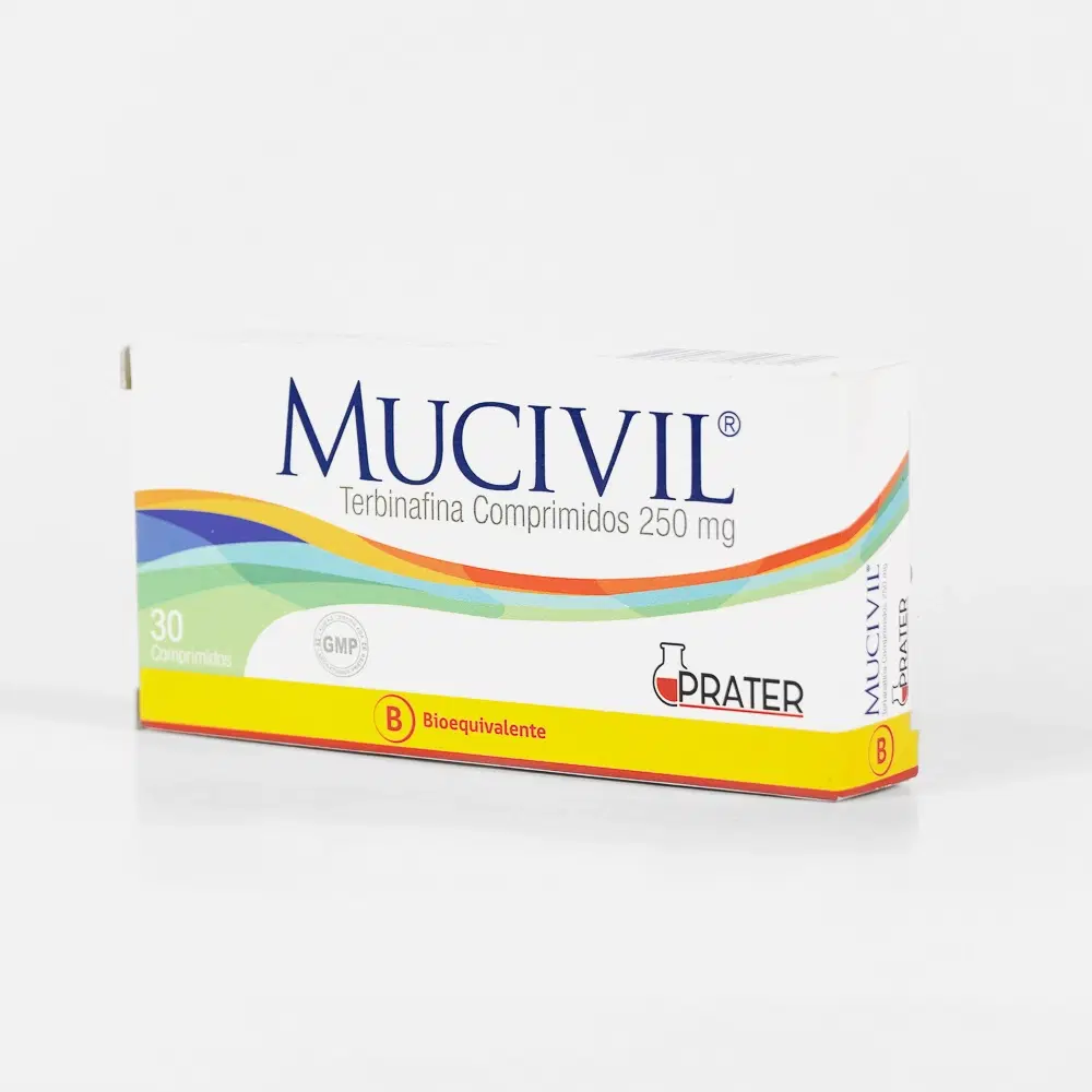 Mucivil 250mg 30 Comp. – vista 2