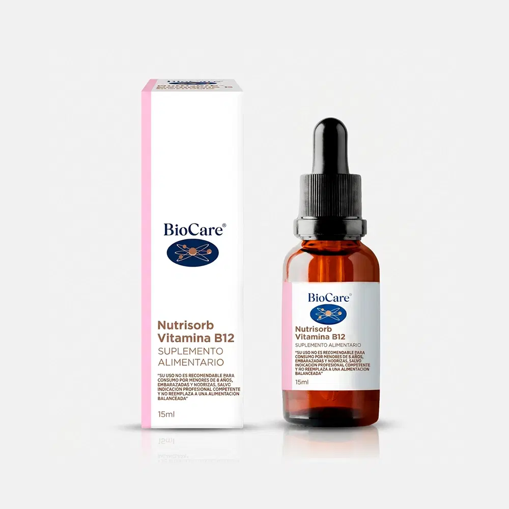 Biocare Nutrisorb Vitamina B12 Líquida Alta Absorción 15 ml – vista 1