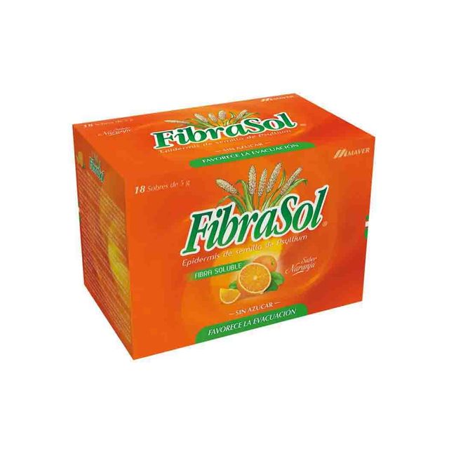 Fibrasol Naranja 68g 18 Sobres