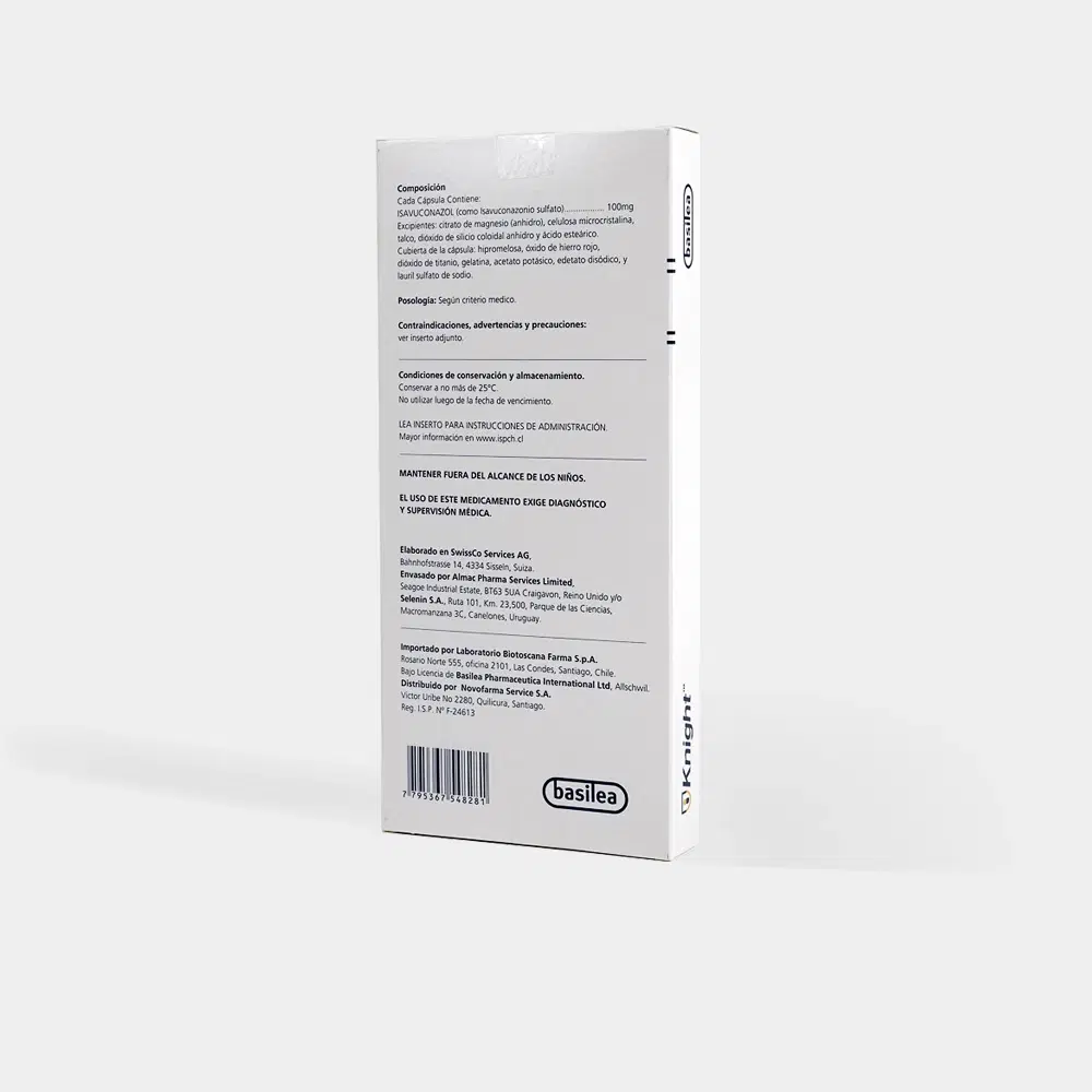 Cresemba 100mg 14 Cap. – vista 2