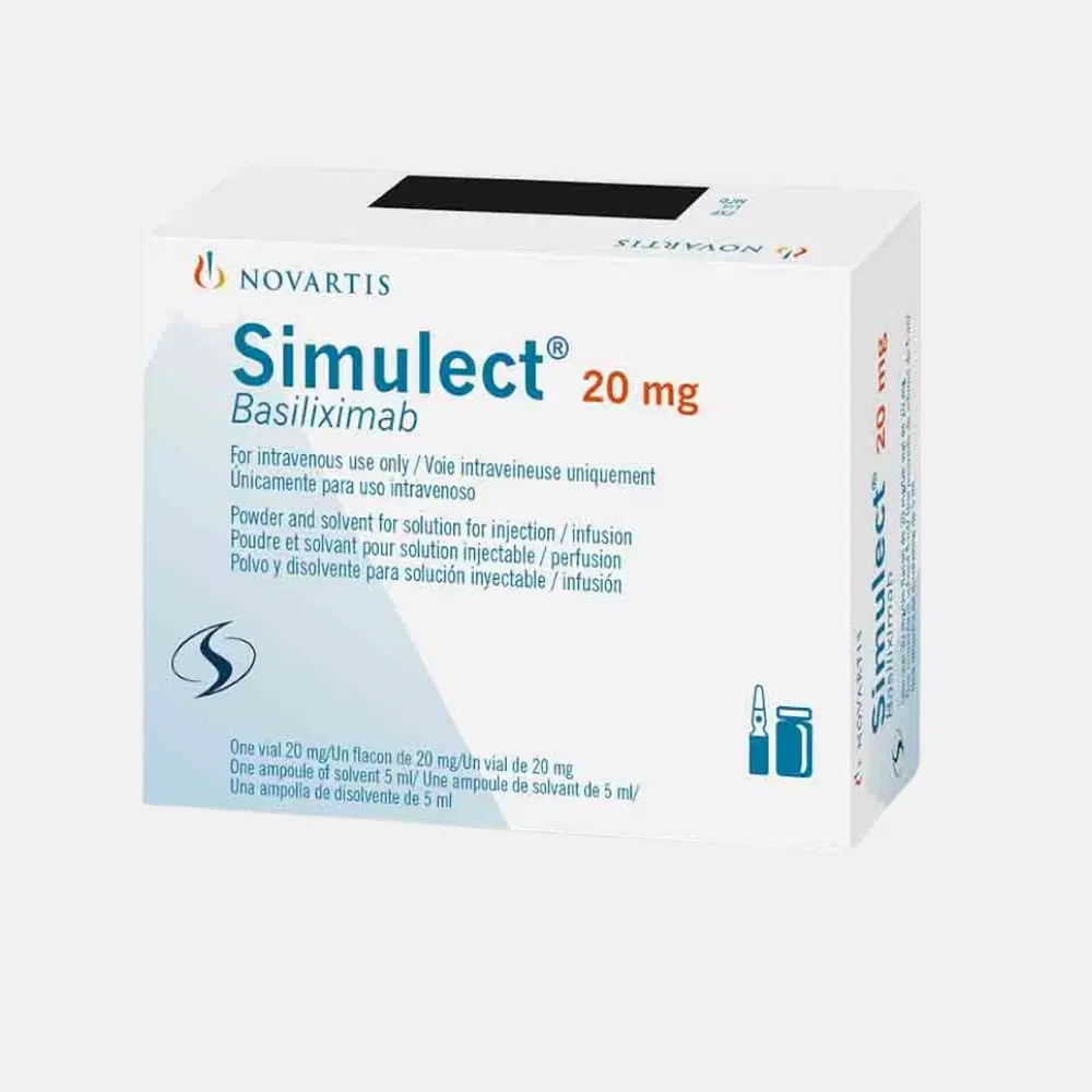 Simulect 20mg 1 Amp.
