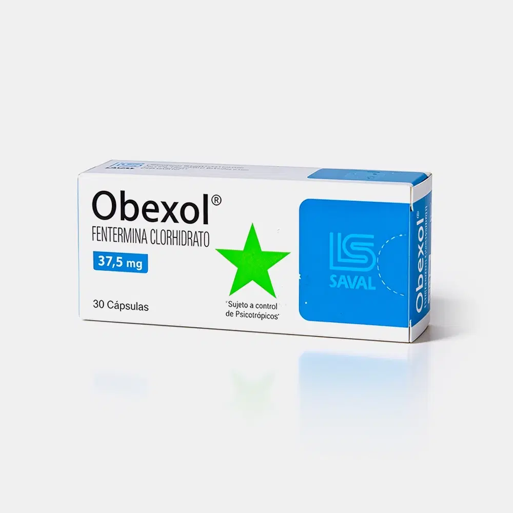 Obexol 37,5mg 30 Cap.
