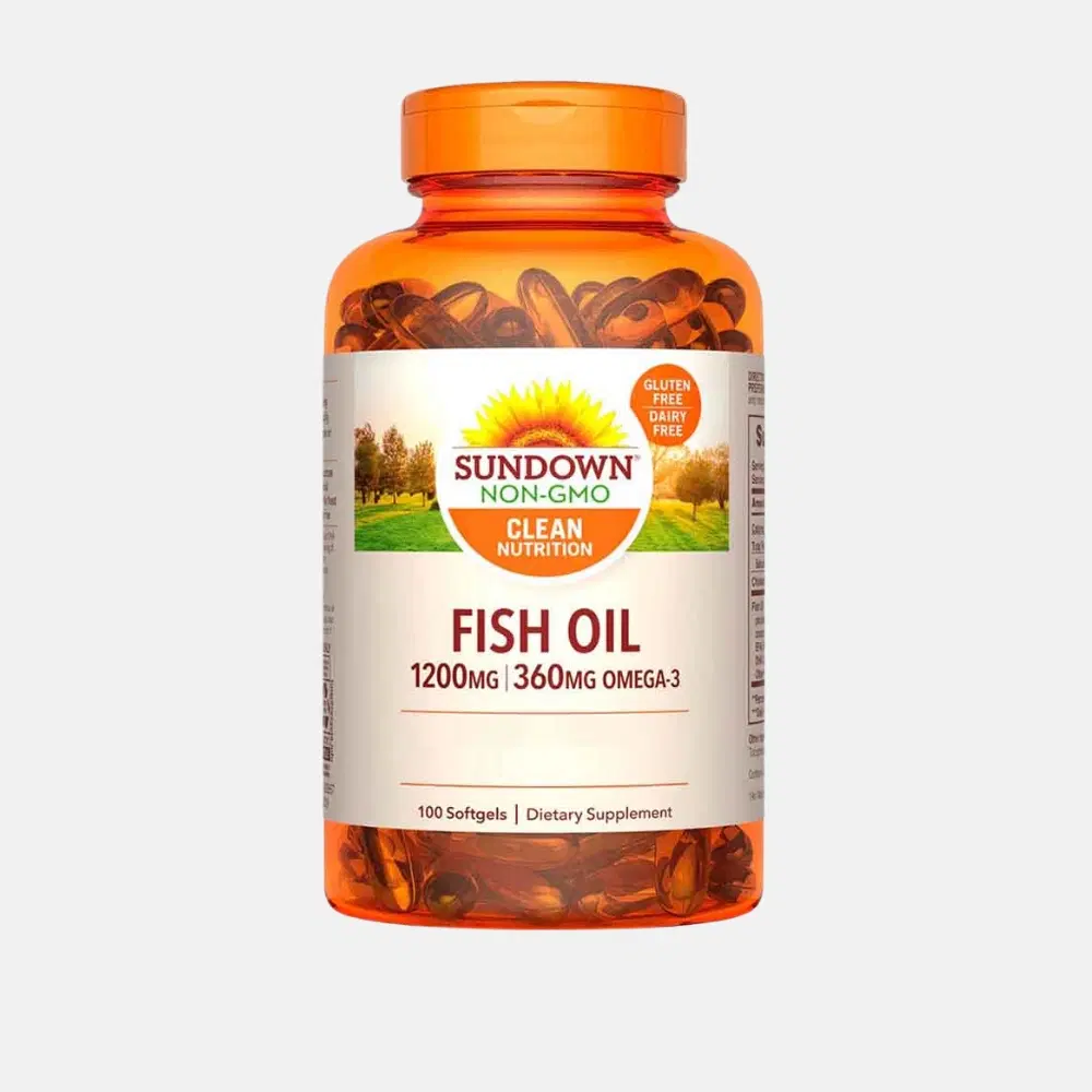 Sundown Extra Strength Fish Oil Aceite de Pescado 1200 mg