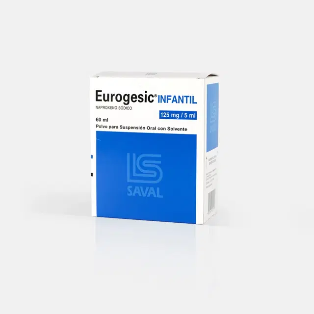 Eurogesic Infantil 125mg/5ml 60ml Jbe.