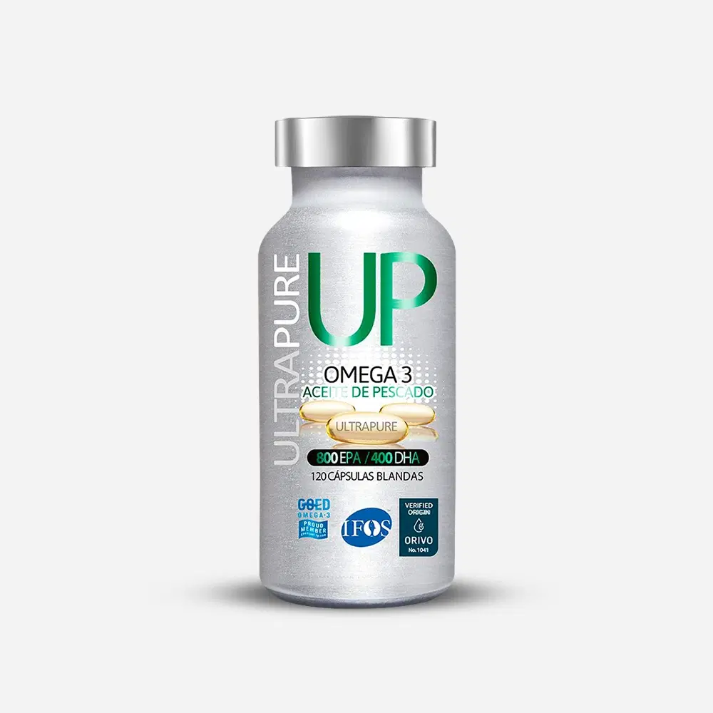Omega 3 Up Ultra Pure Aceite de Pescado (EPA/DHA) 800/400 mg 120 cápsulas – vista 1