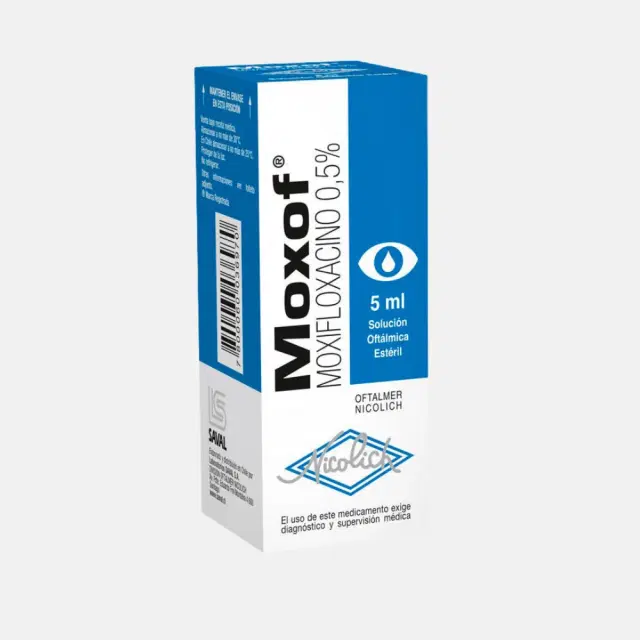 Moxof 0,5% 5ml Sol.Oft.