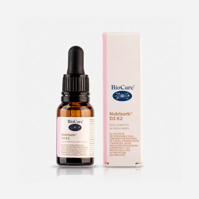 Biocare Nutrisorb Vitamina D3 y K2 Líquida 15 ml