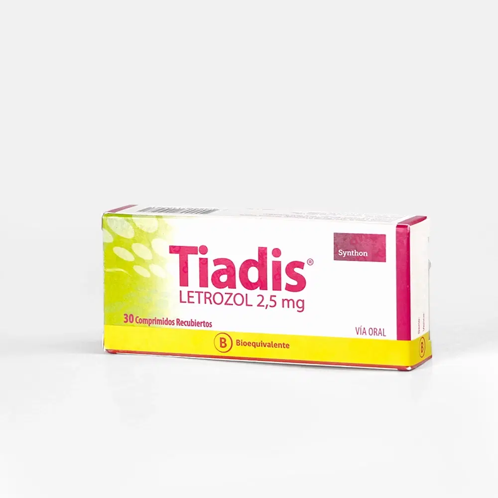 Tiadis 2,5mg 30 Comp. – vista 1
