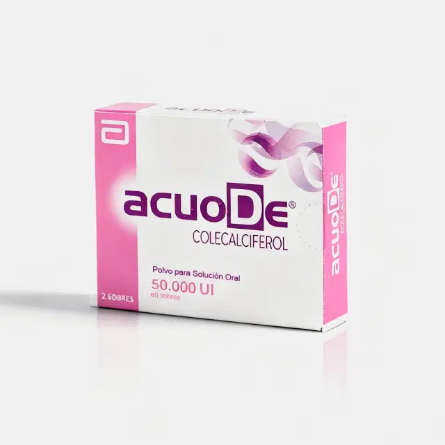 Acuode Colecalciferol  Vitamina D3 50.000 UI 2 Sobres para solución oral