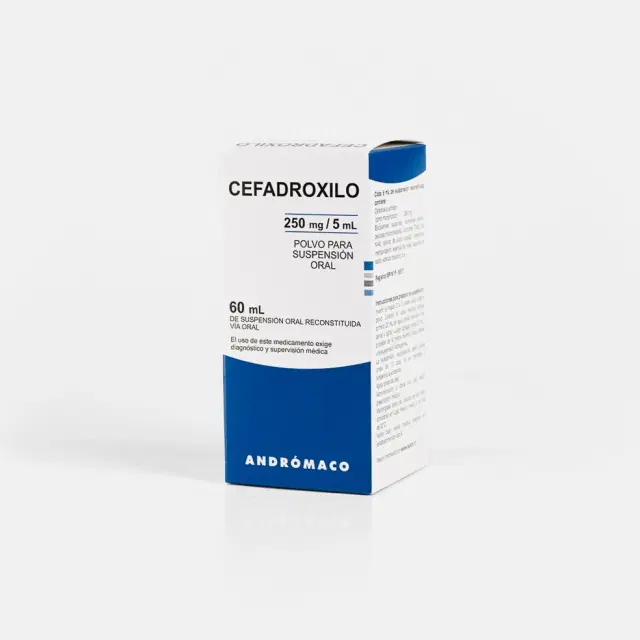 Cefadroxilo 250mg/5ml 60g Pvo.